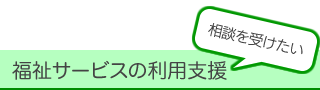 福祉サービスの利用支援（相談を受けたい）